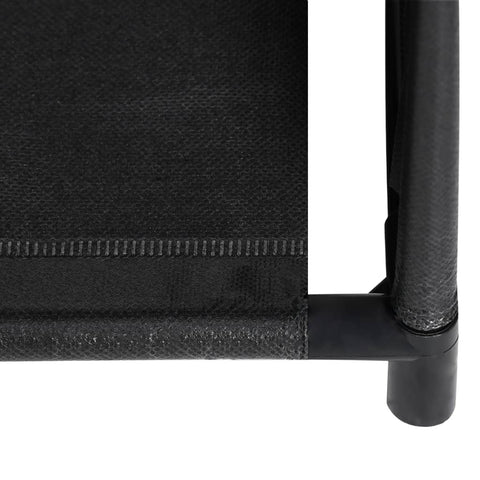 vidaXL Display Staircase Shelf 130x45x170cm Fabric