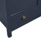 vidaXL 2-Door Wardrobe Hill Grey 89x50x170 cm Solid Pine Wood
