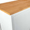 vidaXL 3-Door Wardrobe Hill White 127x50x170 cm Solid Pine Wood