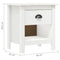 vidaXL Bedside Cabinets 2 pcs Hill 46x35x49.5 cm Solid Pine Wood