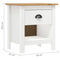vidaXL Bedside Cabinets 2 pcs Hill 46x35x49.5 cm Solid Pine Wood