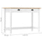 vidaXL Console Table Hill with 2 Drawers 110x45x74 cm Solid Pine Wood