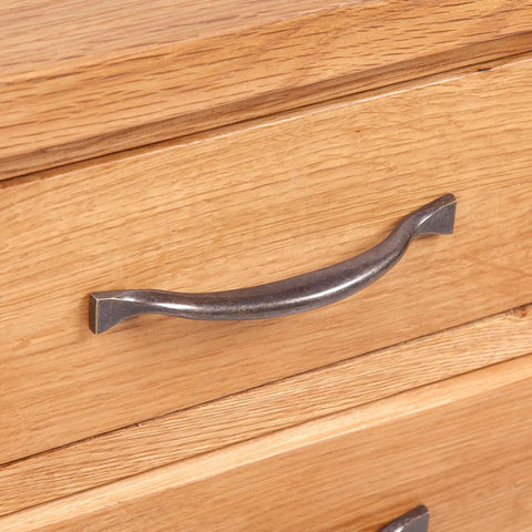 vidaXL Nightstands 2 pcs 40x30x54 cm Solid Oak Wood