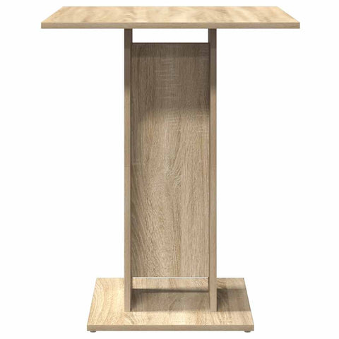 vidaXL Bistro Table Sonoma Oak 60x60x75 cm Engineered Wood
