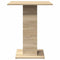 vidaXL Bistro Table Sonoma Oak 60x60x75 cm Engineered Wood
