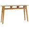 vidaXL Console Table 120x35x75 cm Solid Teak Wood
