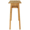 vidaXL Console Table 120x35x75 cm Solid Teak Wood