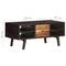 vidaXL Coffee Table 100x50x45 cm Solid Reclaimed Wood