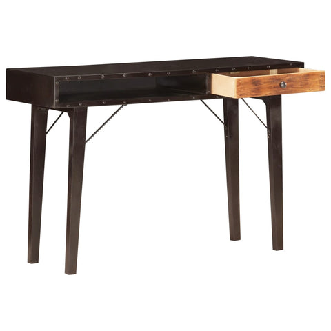 vidaXL Console Table 118x35x76 cm Solid Reclaimed Wood
