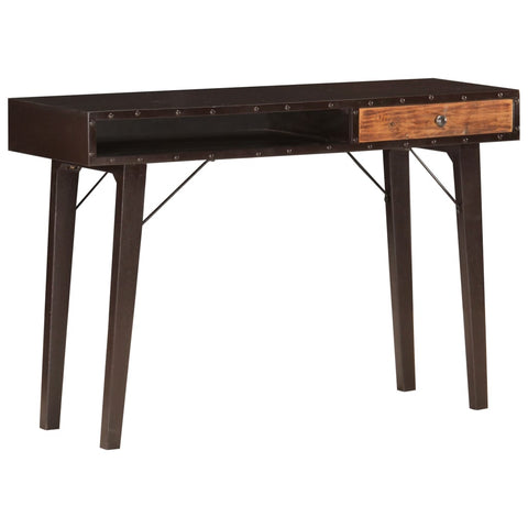vidaXL Console Table 118x35x76 cm Solid Reclaimed Wood