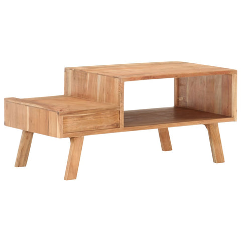 vidaXL Coffee Table 100x50x45 cm Solid Acacia Wood