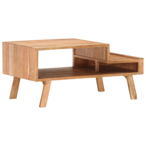 vidaXL Coffee Table 100x50x45 cm Solid Acacia Wood