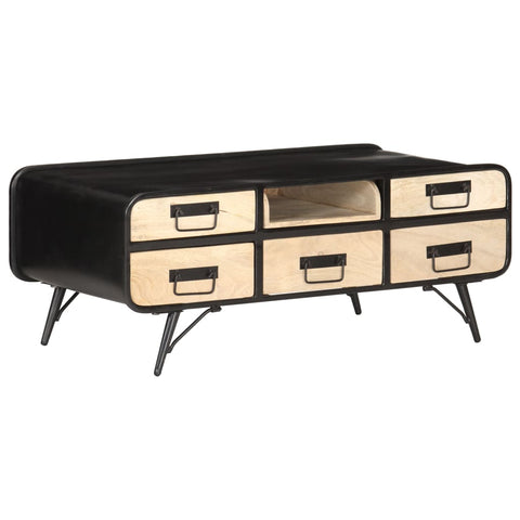vidaXL Coffee Table 100x50x40 cm Solid Mango Wood