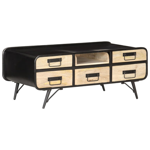 vidaXL Coffee Table 100x50x40 cm Solid Mango Wood