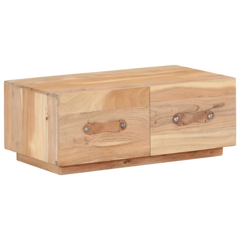 vidaXL Coffee Table 90x50x35 cm Solid Reclaimed Wood