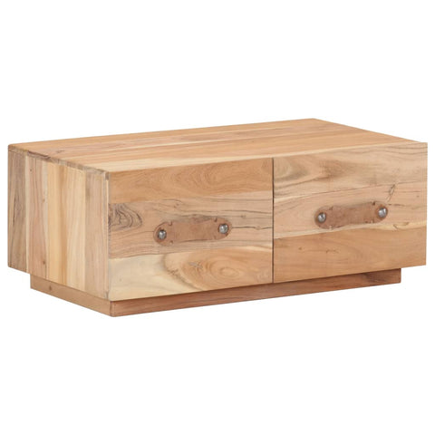 vidaXL Coffee Table 90x50x35 cm Solid Reclaimed Wood