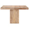 vidaXL Dining Table 120x120x77 cm Solid Mango Wood