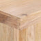 vidaXL Dining Table 120x120x77 cm Solid Mango Wood