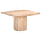 vidaXL Dining Table 120x120x77 cm Solid Mango Wood