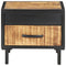 vidaXL Bedside Cabinet 40x40x35 cm Rough Mango Wood