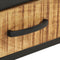 vidaXL Bedside Cabinet 40x40x35 cm Rough Mango Wood
