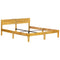 vidaXL Bed Frame without Mattress Solid Mango Wood 180 cm