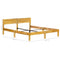 vidaXL Bed Frame without Mattress Solid Mango Wood 180 cm