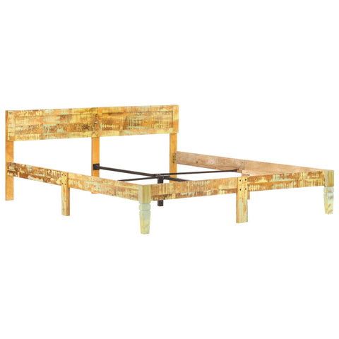 vidaXL Bed Frame without Mattress Solid Reclaimed Wood 180x200cm