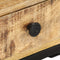 vidaXL U-Shaped Side Table 45x30x61 cm Solid Mango Wood