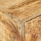 vidaXL U-Shaped Side Table 45x30x61 cm Solid Mango Wood