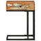 vidaXL U-Shaped Side Table 45x30x61 cm Solid Reclaimed Wood