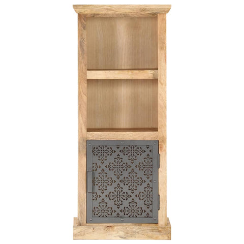 vidaXL Highboard with Door 45x32x110 cm Solid Mango Wood