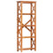 vidaXL Bookshelf 60x30x160 cm Solid Acacia Wood Honey Finish