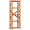 vidaXL Bookshelf 60x30x160 cm Solid Acacia Wood Honey Finish