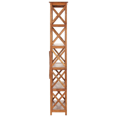 vidaXL Bookshelf 100x30x180 cm Solid Acacia Wood Honey Finish