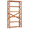 vidaXL Bookshelf 100x30x180 cm Solid Acacia Wood Honey Finish