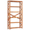 vidaXL Bookshelf 100x30x180 cm Solid Acacia Wood Honey Finish