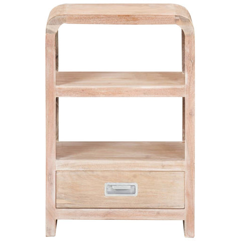 vidaXL Bedside Table 40x30x60 cm Solid Acacia Wood