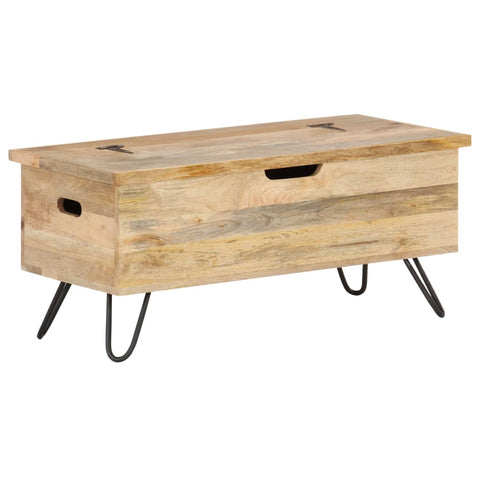 vidaXL Chest 90x40x45 cm Solid Mango Wood