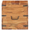 vidaXL Chest 40x40x40 cm Solid Acacia Wood