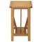 vidaXL Magazine Table 45x27x42 cm Solid Oak Wood