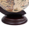 vidaXL Tabletop Globe Bar Wine Stand Eucalyptus Wood White