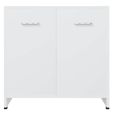 vidaXL Bathroom Cabinet White 60x33x61 cm Engineered Wood
