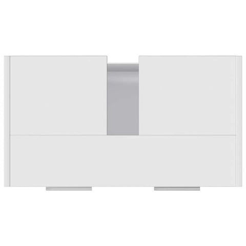 vidaXL Bathroom Cabinet White 60x33x61 cm Engineered Wood