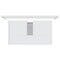 vidaXL Bathroom Furniture Set White Engineered Wood