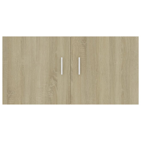 vidaXL Wall Mounted Cabinet Sonoma Oak 80x39x40 cm Engineered Wood