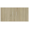 vidaXL Wall Mounted Cabinet Sonoma Oak 80x39x40 cm Engineered Wood
