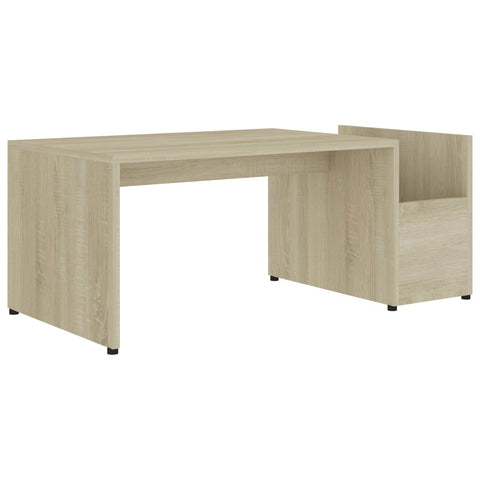 vidaXL Coffee Table Sonoma Oak 90x45x35 cm Engineered Wood