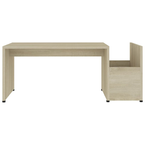 vidaXL Coffee Table Sonoma Oak 90x45x35 cm Engineered Wood