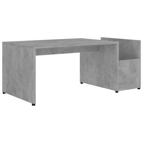 vidaXL Coffee Table Concrete Grey 90x45x35 cm Engineered Wood